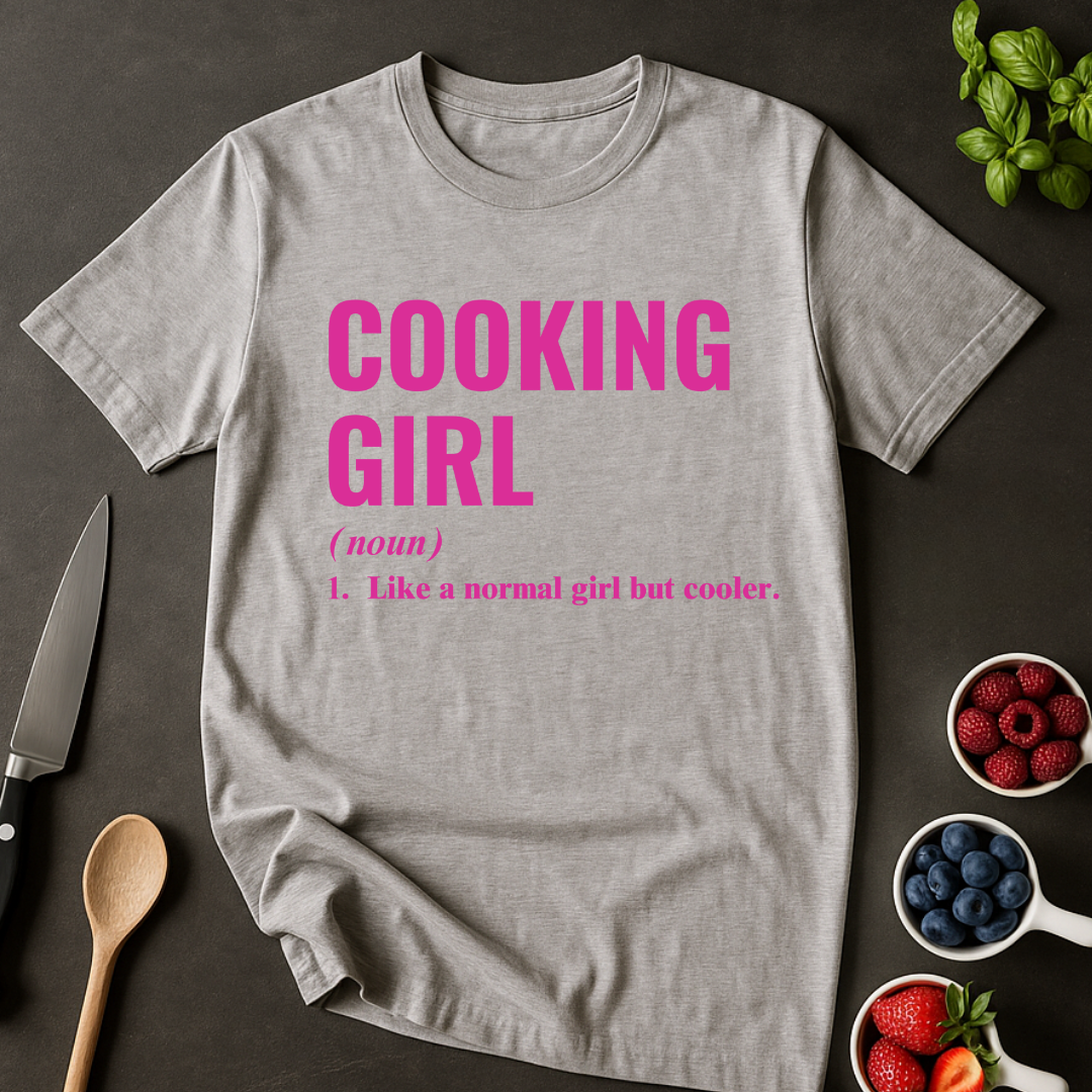 Cooking Girl T-shirt