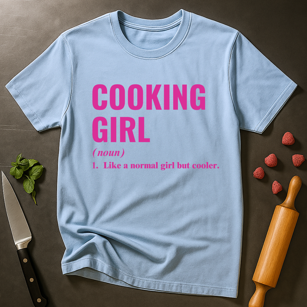 Cooking Girl T-shirt