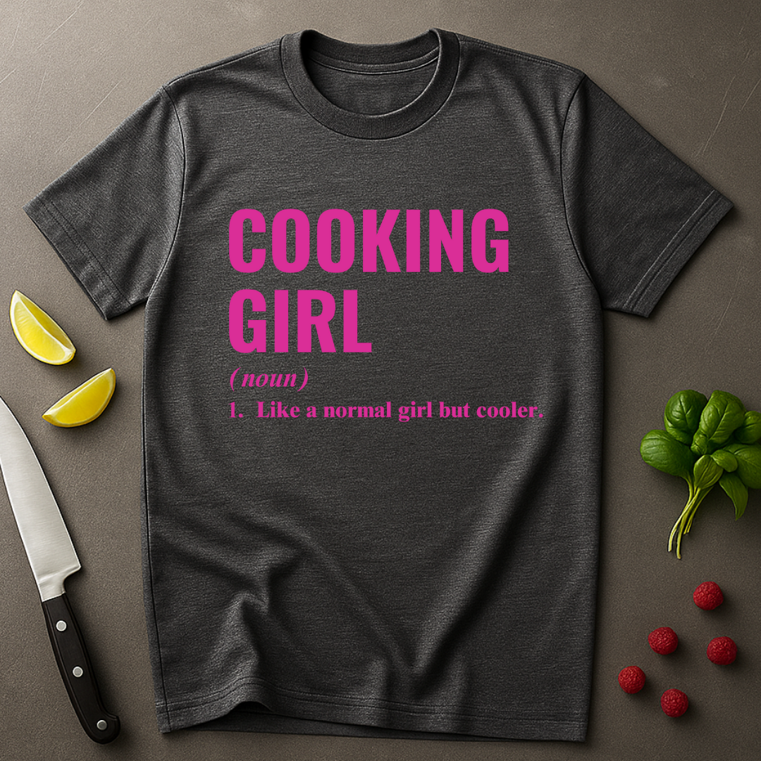 Cooking Girl T-shirt