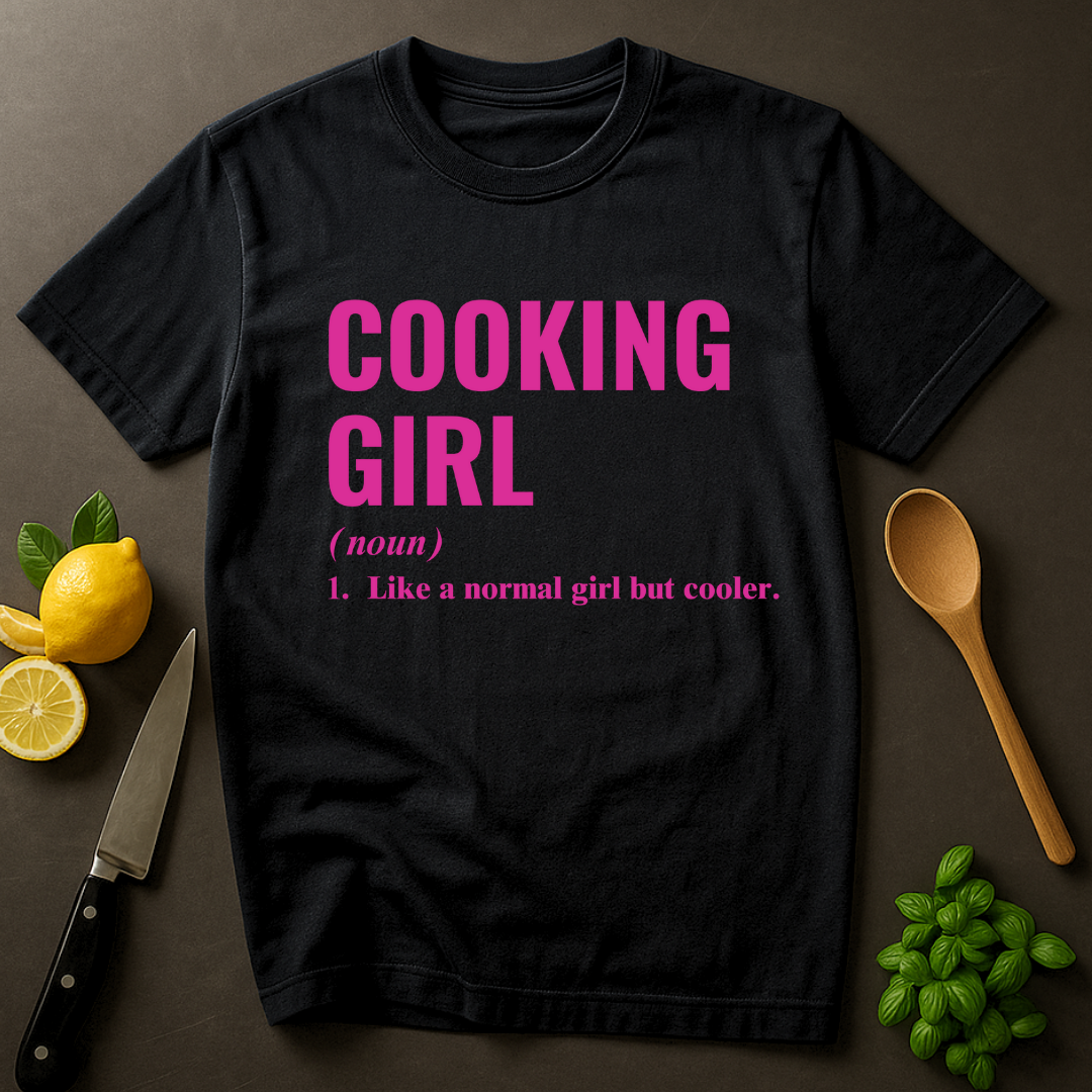 Cooking Girl T-shirt