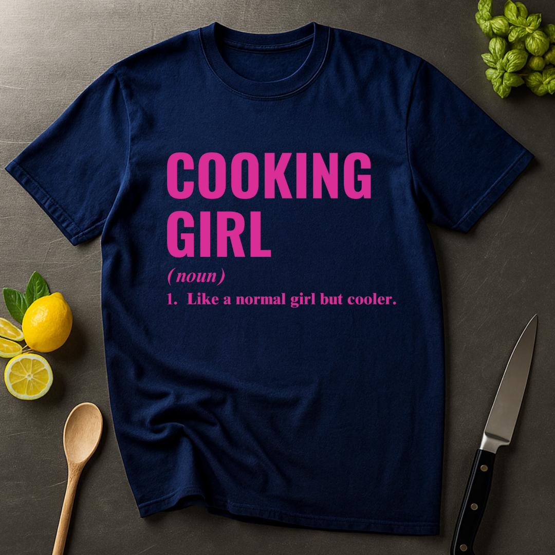 Cooking Girl T-shirt
