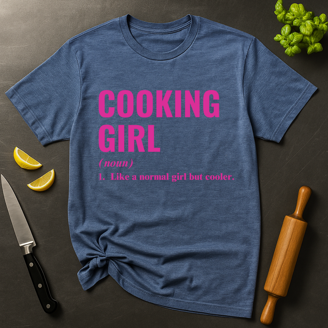 Cooking Girl T-shirt