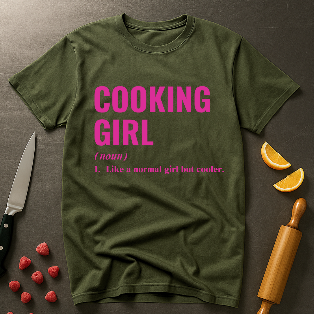 Cooking Girl T-shirt