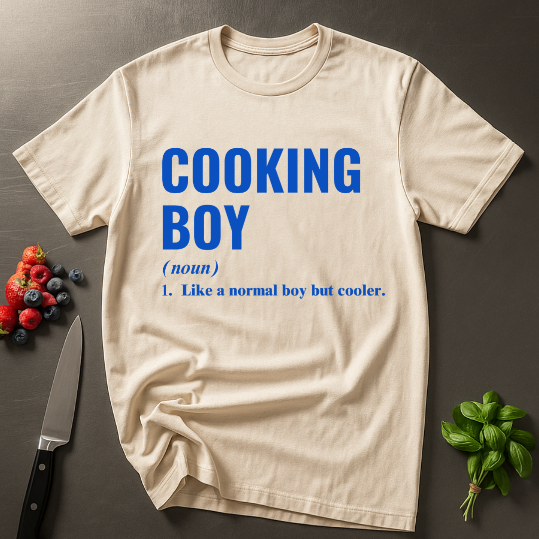 Cooking Boy T-shirt