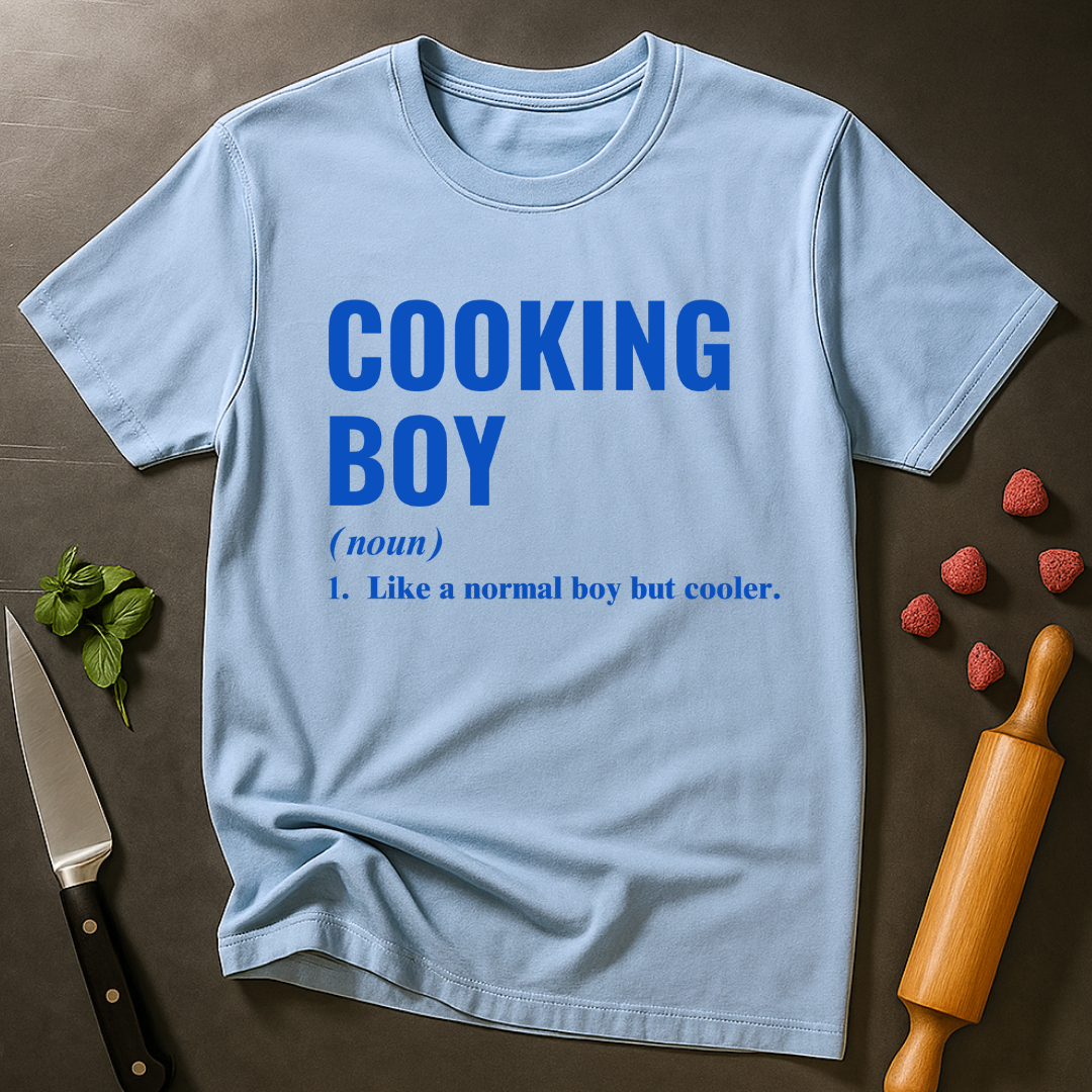 Cooking Boy T-shirt
