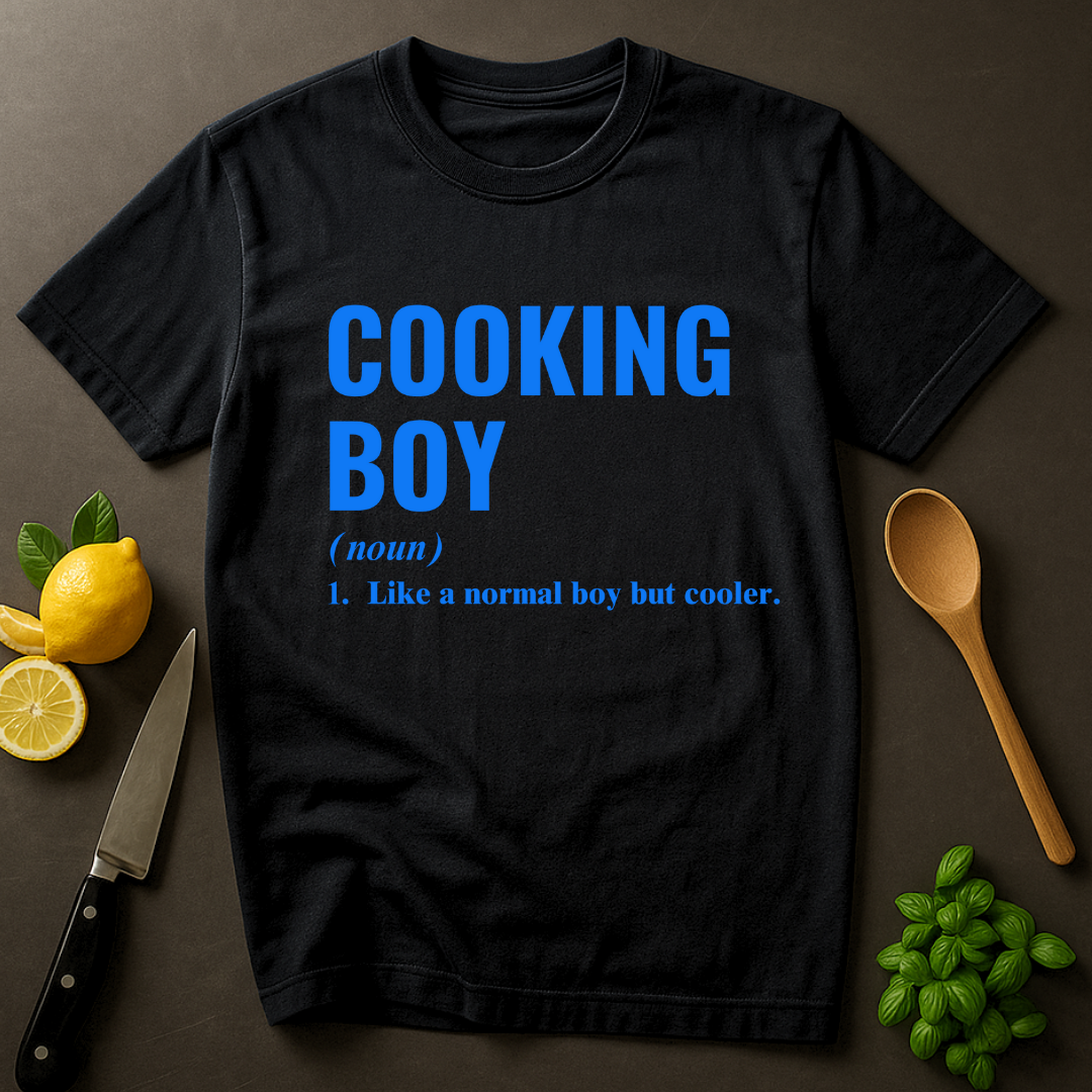 Cooking Boy T-shirt