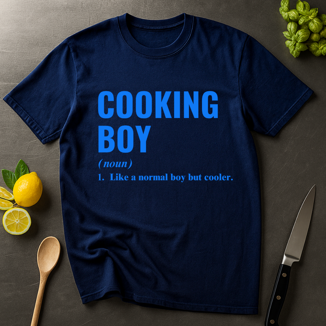 Cooking Boy T-shirt