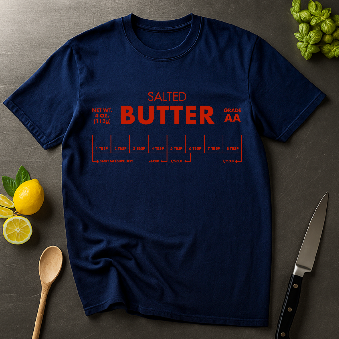 Salted Butter Red T-shirt