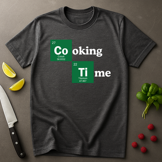 Cooking Time Chemistry T-shirt