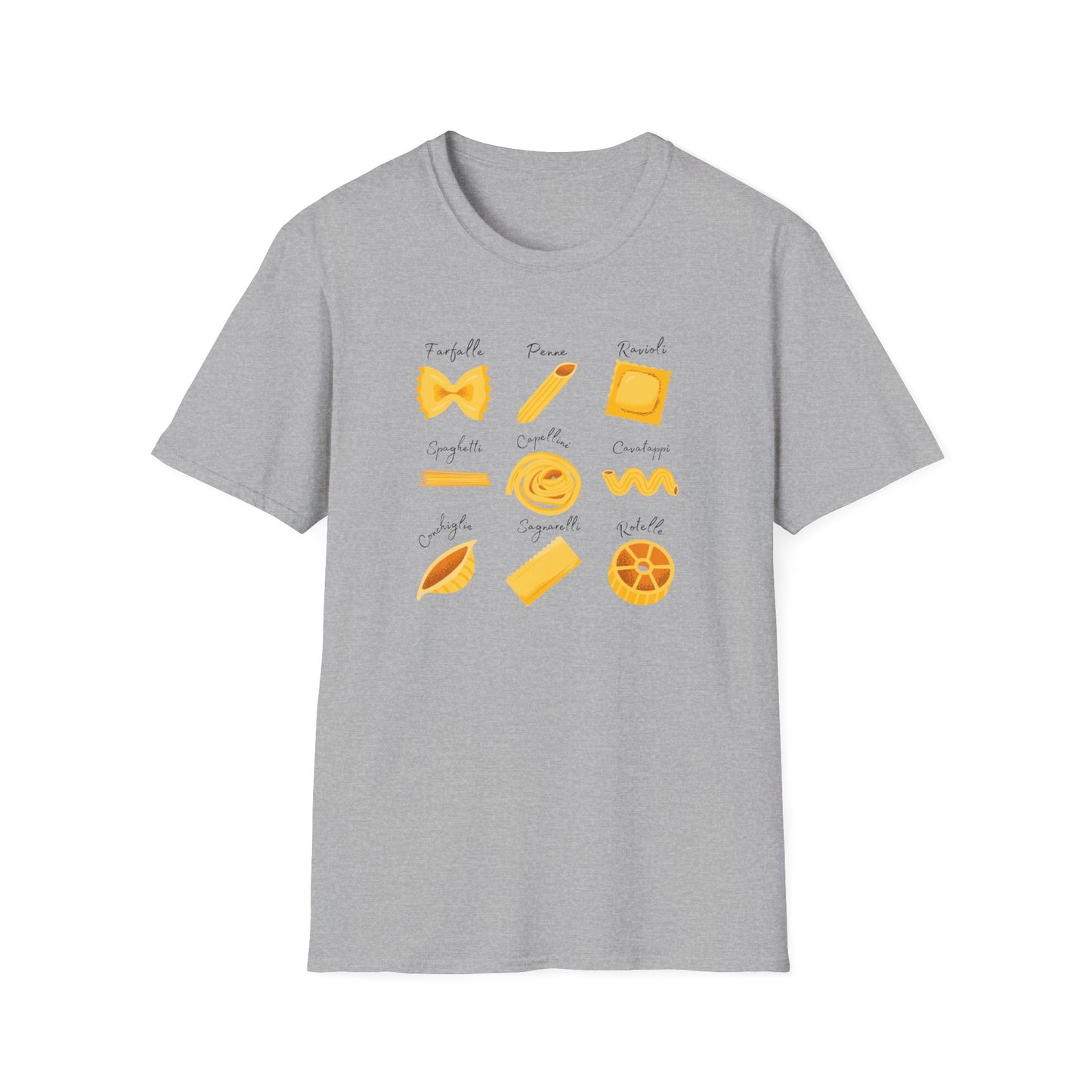 Every Shape of Pasta T-shirt