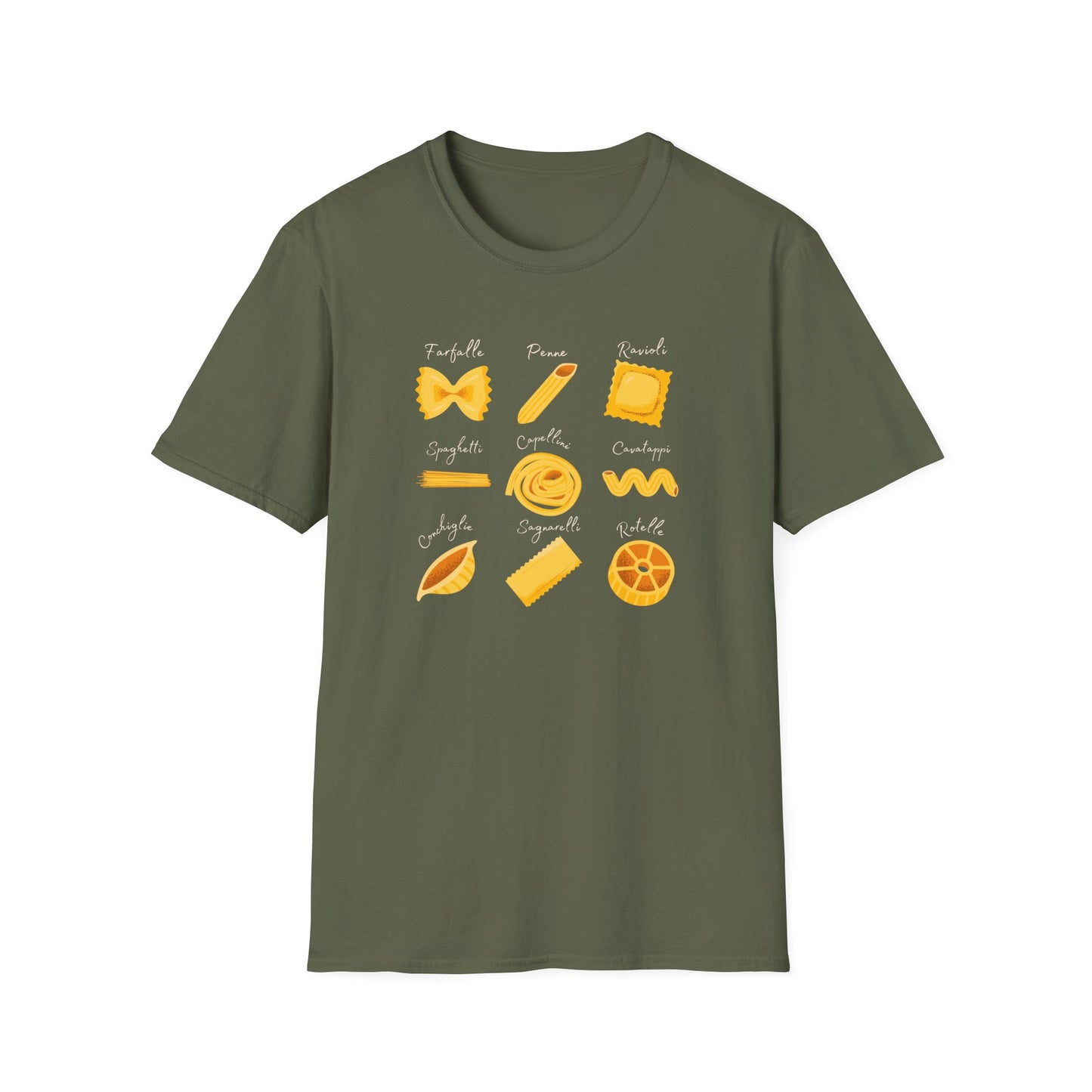Every Shape of Pasta T-shirt