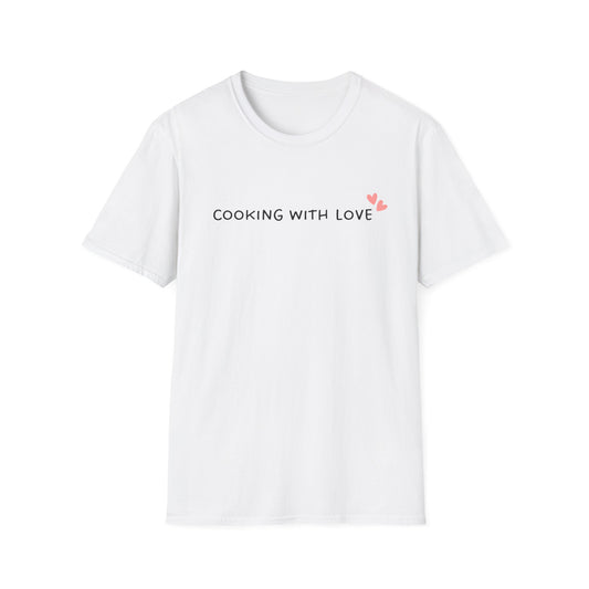 Cooking With Love Minimalistic T-shirt