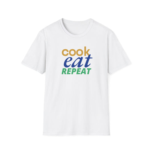 Cook Eat Repeat T-shirt