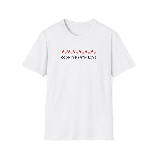 Cooking With Hearts T-shirt